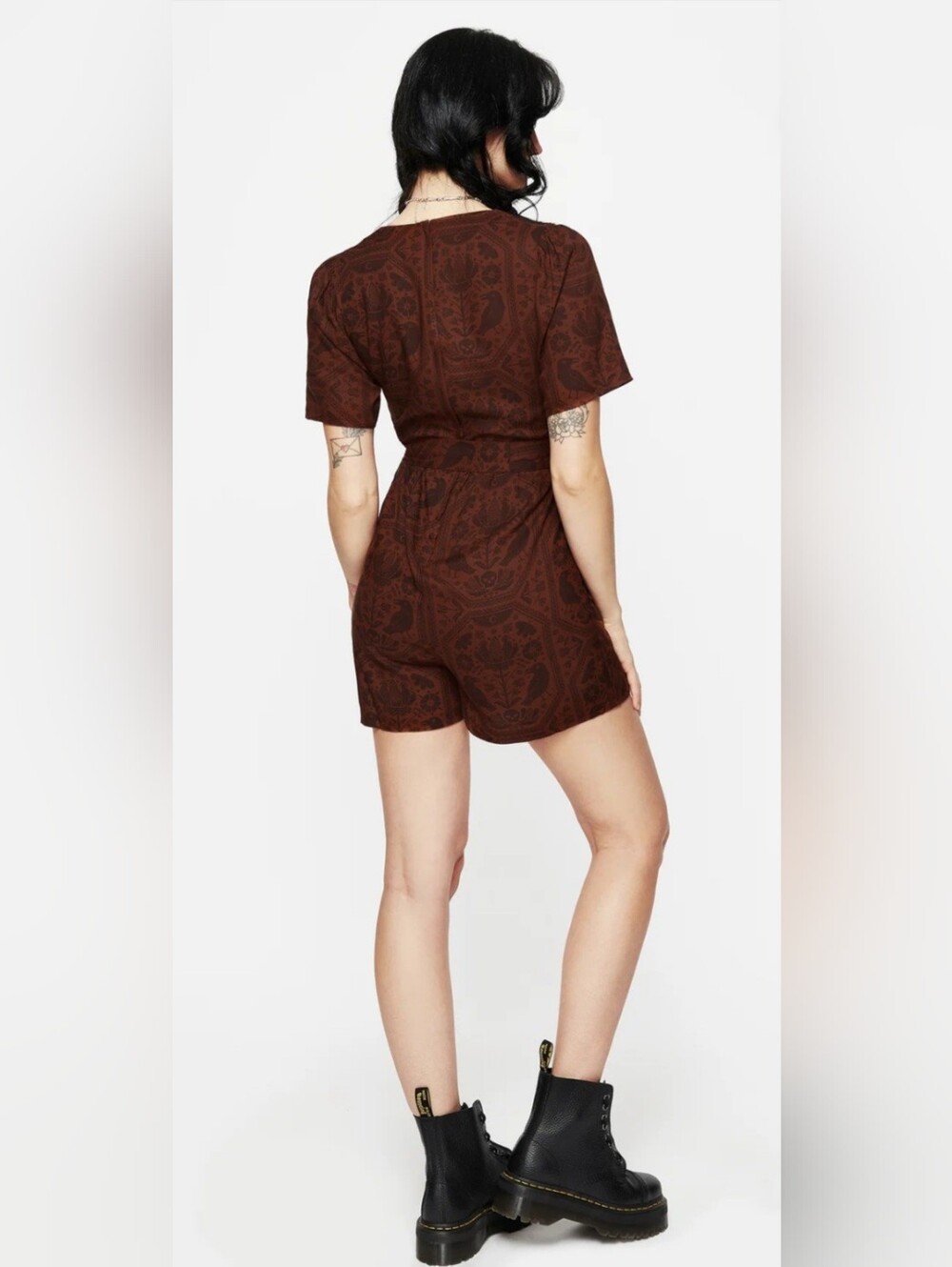 Disturbia Annabel Rust Romper NWT - Picture 2 of 7